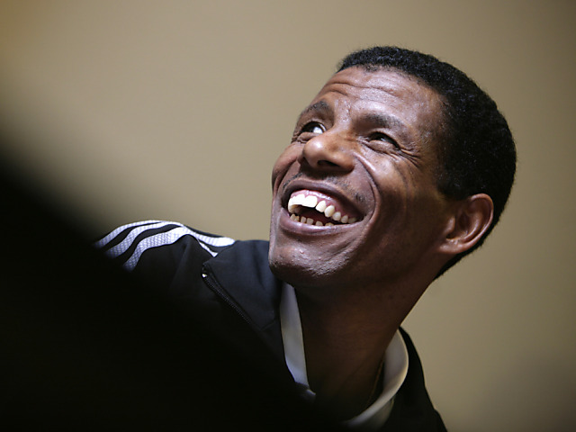 Haile Gebrselassie startet am GP Bern