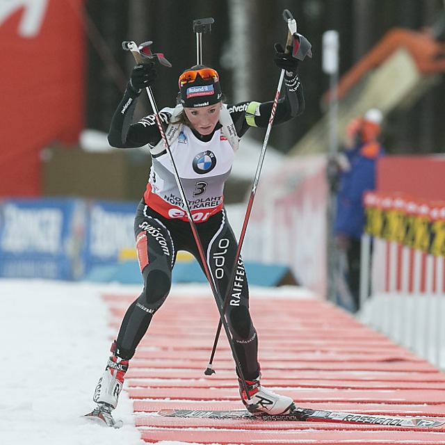 Selina Gasparin nur läuferisch top