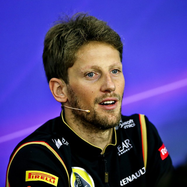 Grosjean fährt auch 2015 für Lotus Grosjean fährt auch 2015 für Lotus